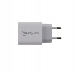 Szybka Ładowarka Sieciowa 20w Usb-c Qc Pd