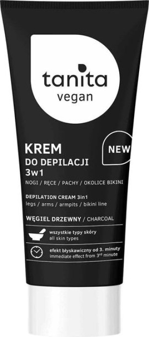 TANITA Krem do Depilacji 3w1 Węgiel Drzewny 150 ml