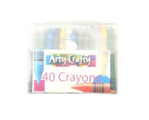 AUREUS Arty Crafty Kredki świecowe 40 szt