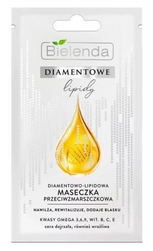 BIELENDA Diamentowe Lipidy Maseczka do twarzy 8g