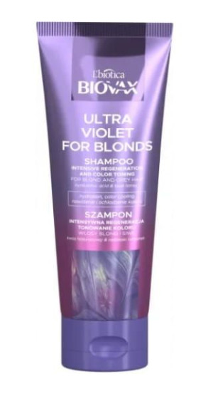 L'BIOTICA Biovax Ultra Violet For Blonds 200 ml