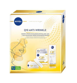 NIVEA Zestaw Q10 Anti-Wrinkle (Krem50ml+Krem15ml)