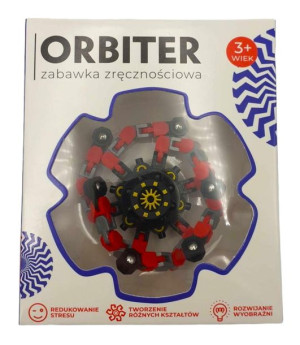 ZAB Joinco Orbiter Zabawka zręcznościowa Czerwona