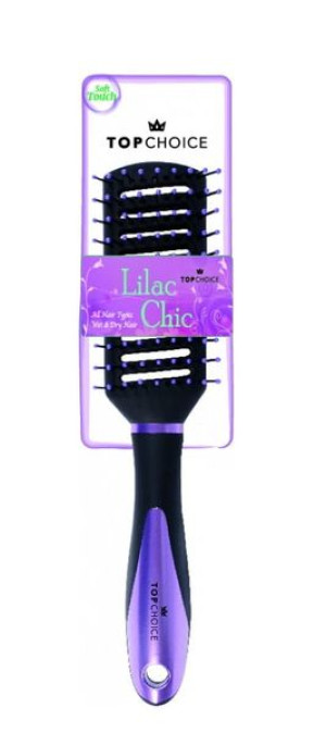 TOP CHOICE Lilac Chic Szczotka do włosów 23 cm