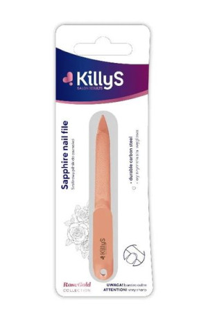 KILLYS Pilnik do paznokci Szafirowy Rose Gold