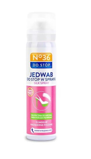 No 36 Jedwab do stóp w sprayu Silk Spray 75 ml