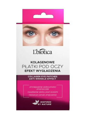 L'Biotica Płatki pod oczy Kolagenowe 3 x 2 szt