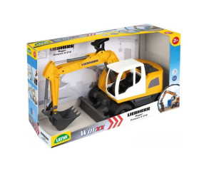 Lena Toys Pojazd plastikowy Koparka 3+