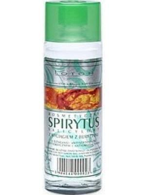 LOTON Spirytus Salicylowy z Bursztynem w szkle