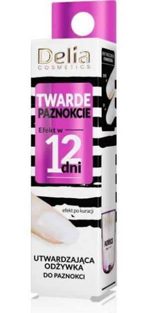 DELIA Odżywka do Paznokci TWARDE PAZNOKCIE 11 ml.