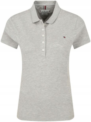 Koszulka polo damska slim fit TOMMY HILFIGER S