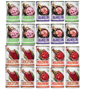 Bult Tuf Tuf Karma Mokra Mix Smaków 20x400g Puszka