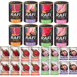 Rafi Tuftuf Karma Mokra Mix Smaków 24x400g Puszka