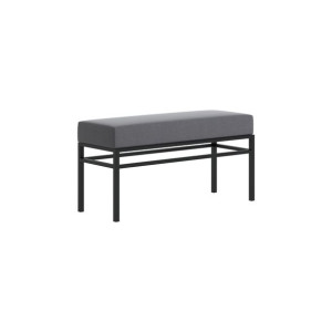 Nowoczesna ławka do holu, pufa, taboret Frida 80 cm siedzisko industrialne