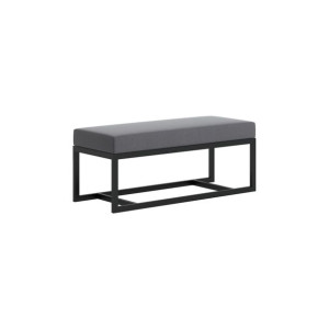 Ławka na przedpokój, pufa podnóżek Tova 80x30cm, siedzisko do salonu