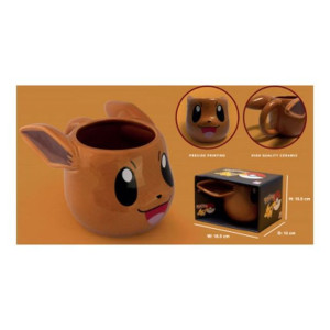 kubek 3D Pokemon Eevee - ABS