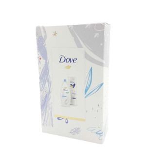 Dove Zestaw prezentowy (Żel pod prysznic Gentle Scrub 250 ml+Balsam do ciał