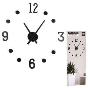 Zegar Ścienny 3D Do Naklejania DIY