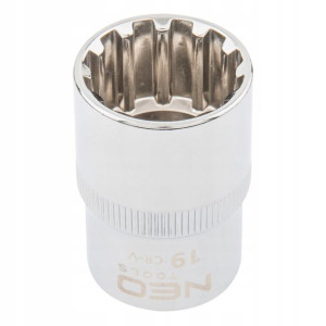 Nasadka Spline 1/2", 19 mm NEO 08-591