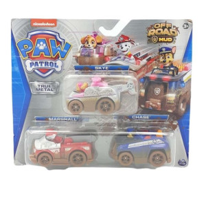 ZAB PAW PATROL OFF ROAD MUD 3 Metalowe Auta