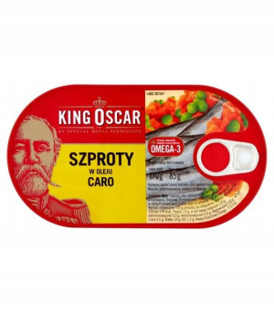 King Oscar Szproty w oleju Caro 170 g