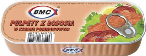 BMC Pulpety z łososia w kremie pomidorowym 175g