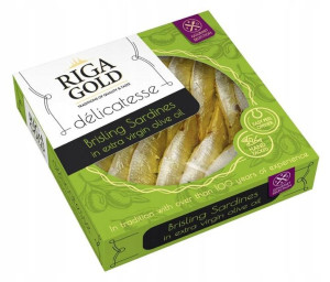 Riga Gold Sardynki w oliwie z oliwek 120g