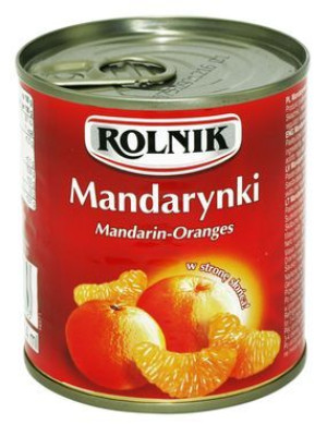 Rolnik Mandarynki w syropie 314ml