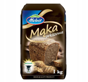 Melvit Mąka orkiszowa do wypieku chleba 1kg