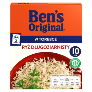 Uncle Ben's Ryż długoziarnisty 1 kg (8 torebek)