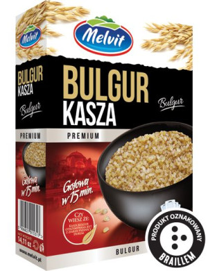Melvit Kasza Bulgur 4x100g