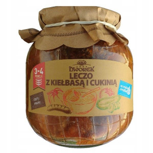 Dworek Leczo z Cukinia i kiełbasą 700g