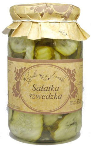 RAJSKI SMAK Sałatka Szwedzka 870g