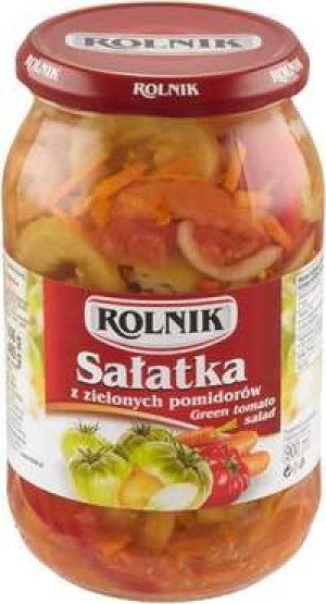 Rolnik sałatka z zielonych pomidorów 900ml