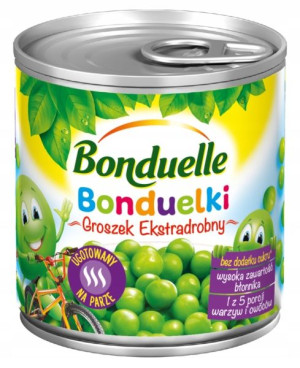 Bonduelle Groszek Extradrobny Bonduelki 212ml