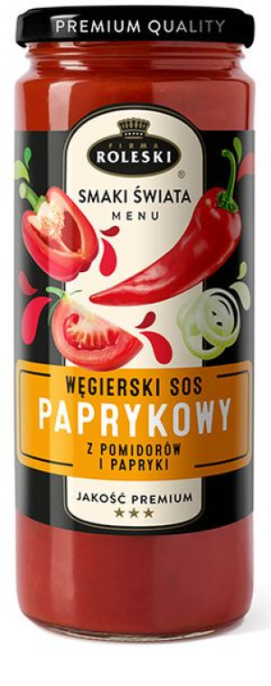 ROLESKI Sos Paprykowy Węgierski 470g