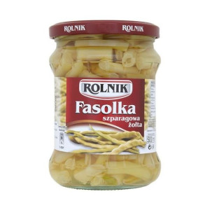 Rolnik Fasolka Szparagowa żółta 500ml