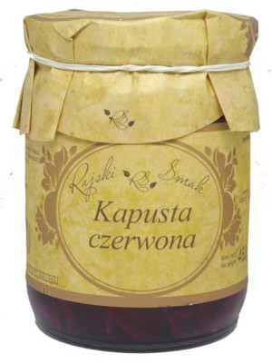RAJSKI SMAK Kapusta Czerwona 480g