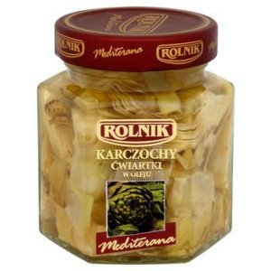 Rolnik Karczochy Ćwiartki w Oleju 290g