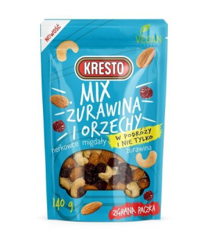 KRESTO MIX Żurawina i Orzechy