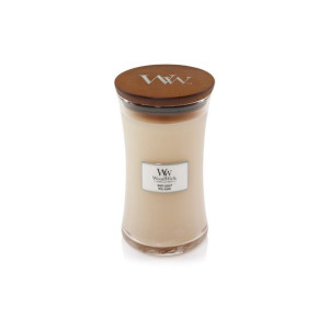 WoodWick duża WHITE HONEY