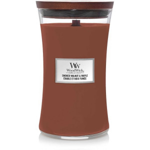 WoodWick duża SMOKED WALNUT & MAPLE