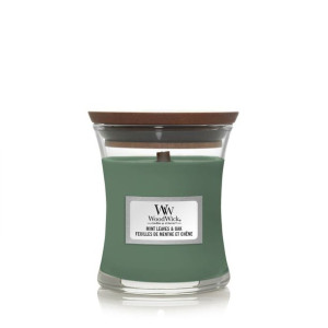 WoodWick mała MINT LEAVES & OAK