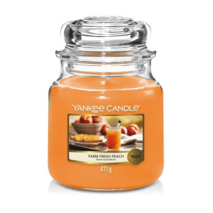 Yankee Candle średni FARM FRESH PEACH