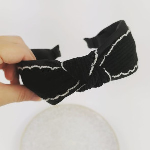 Opaska Do Włosów Turban Czarna