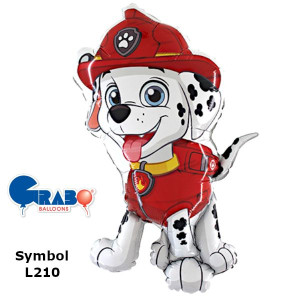 Balon Foliowy Psi Patrol MARSHALL Na Hel lub powietrze