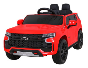 Auto samochód na akumulator Chevrolet Tahoe Czerwony