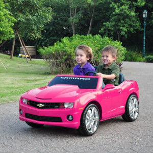 Auto samochód na akumulator Chevrolet CAMARO 2SS Różowy