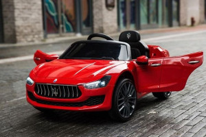 Pojazd auto na akumulator Maserati Ghibli czerwony