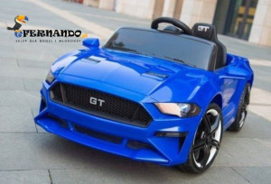 Pojazd auto na akumulator Ford Mustang Niebieski